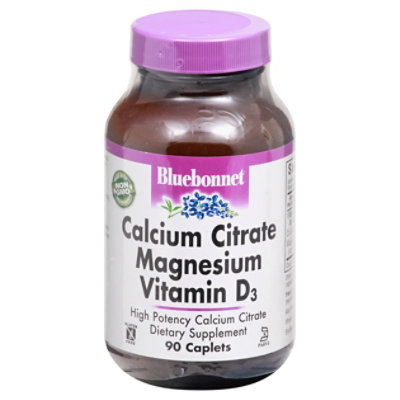 Bluebonnet Cal Cit Magnesium And Vit D3 - 90 CT - Image 3