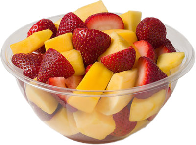 Fresh Cut Medium Mango & Strawberry Bowl 20 Oz - 20 OZ - Image 1