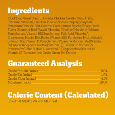 Pedigree Dentastix Toy/Small Size Triple Action Beef Flavor Dog Treats 24 Count - 5.78 Oz - Image 5