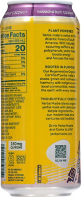 Yerba Madre Passionfruit Coconut - 15.5 OZ - Image 5