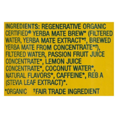 Yerba Madre Passionfruit Coconut - 15.5 OZ - Image 4