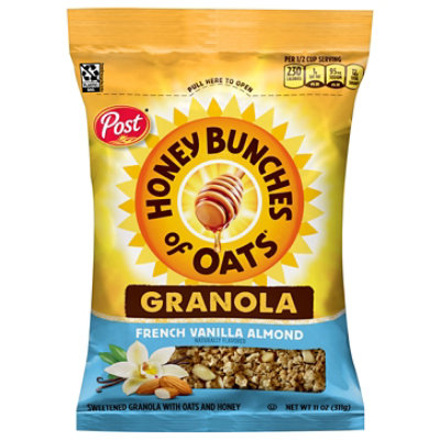 Post Honey Bunches Of Oats French Vanilla Almond Granola Cereal - 11 Oz - Image 3