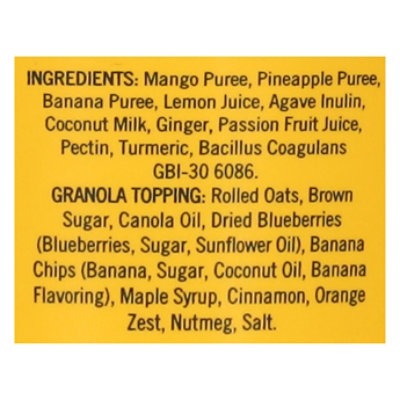 Just Made Smoothie Bowls Mango Passion - 6.2OZ - Image 4