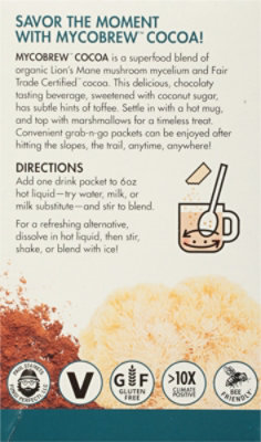Host Defense Mycobrew Cocoa 10pk - 5 OZ - Image 5