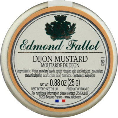 Edmond Fallot Dijon Mustard - 0.88 OZ - Image 2