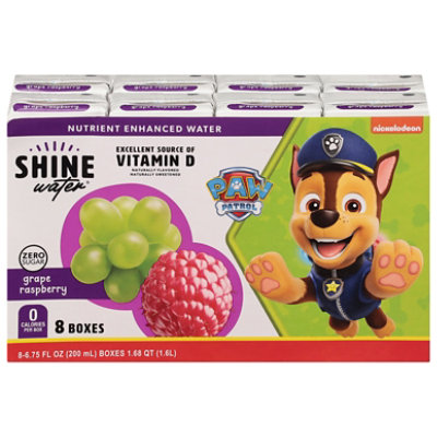 Shinewater Paw Patrol Grape Raspberry Nutrient Enchanged Water - 54 Oz - Image 1