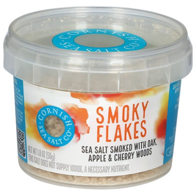 Cornish Sea Salt Co. Smoky Flakes Sea Salt - 1.8 Oz - Image 1