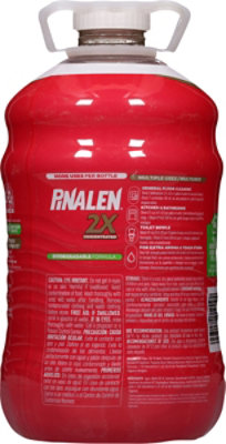 Pinalen 2x Concentrated Lemon Multipurpose Cleaner Gallon - 108 Fl. Oz. - Image 5