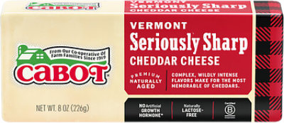 Cabot Sharp White Cheddar Cheese - LB - Image 1