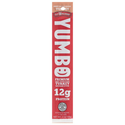 Old Wisconsin Honey Brown Sugar Turkey Yumbo Snacks - 2.00 OZ - Image 1