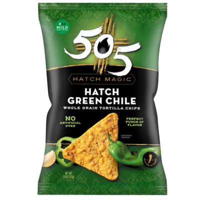 505 Southwestern Hatch Magic Green Chile Chips - 7.5 Oz - Image 2