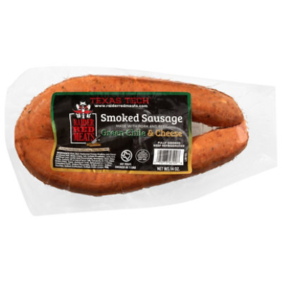 Raider Red Green Chile Sausage - 14 OZ - Image 2