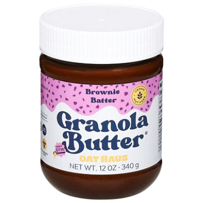 Oat Haus Butter Granola Butter Brownie Batter Spread - 12 Oz - Image 2