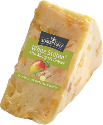 Somerdale White Stilton Cheese With Mango - LB - Image 1