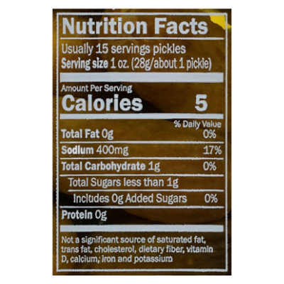 Best Maid Whole Dill Pickles - 24 OZ - Image 4