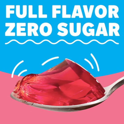 Jell-O Strawberry Banana Zero Sugar Low Calorie Gelatin Dessert - 0.3 Oz - Image 4