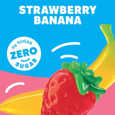 Jell-O Strawberry Banana Zero Sugar Low Calorie Gelatin Dessert - 0.3 Oz - Image 3