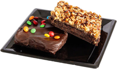 Gourmet Variety Brownies 2 Count - EA - Image 1