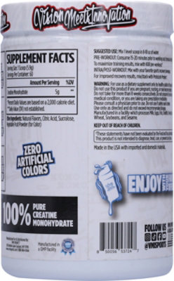 VMI Creatine Monohydrate Protein Pop Protein Powder - 12.5 Oz - Image 4