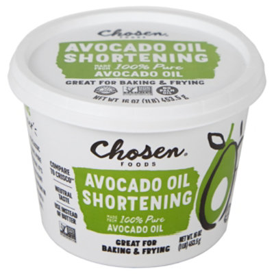 Chosen Foods Avocado Oil Shortening - 16 OZ - Image 2