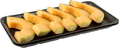 Fresh Cut Cantaloupe Slices - EA