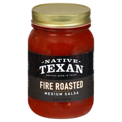 Native Texan Fire Roasted Medium Salsa - 16 Oz - Image 3