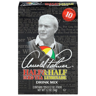 Arizona Arnold Palmer Half & Half Iced Tea Lemonade Drink Mix - 10 Count - Image 2