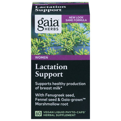 Gaia Lactation Support - 60 CT - Image 1