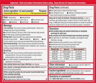 Childrens Tylenol Dissolve Packs 30ct - 30 CT - Image 4