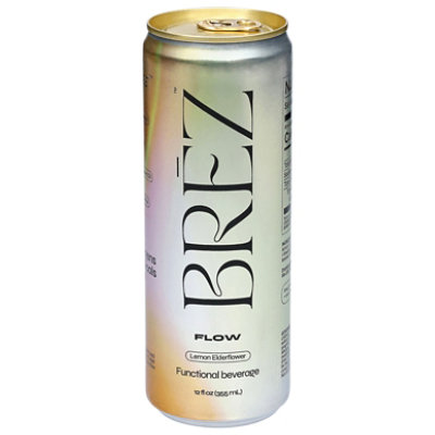 Brez Flow Lemon Elderflower - 12 OZ - Image 2