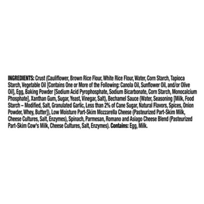 Cauliflower Crust White Pizza - 11.14 Oz - Image 4