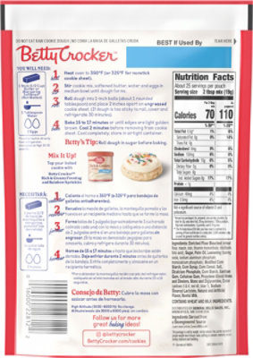 Betty Crocker Soft Baked Birthday Cake Batter Cookie Mix - 16.8 OZ - Image 5