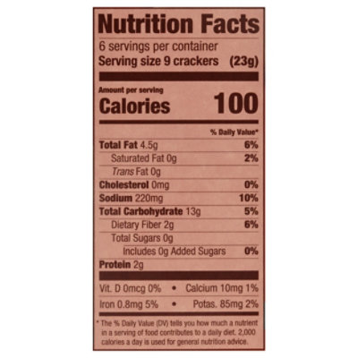 Better With Buckwheat Sea Salt Crackers - 4.25 Oz - Image 3