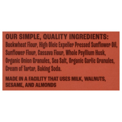 Better With Buckwheat Sea Salt Crackers - 4.25 Oz - Image 4