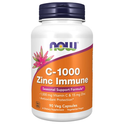 Now C1000 Zinc Imune - 90 CT - Image 1