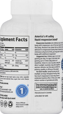 Trace Minerals Magnesium Gummies Watermelon - 120 CT - Image 5