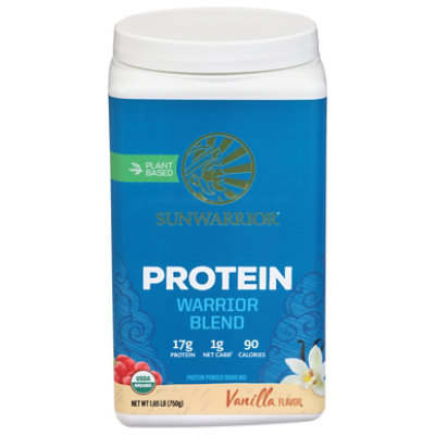 Sunwarrior Warrior Blend Vanilla - 1.55 LB - Image 1