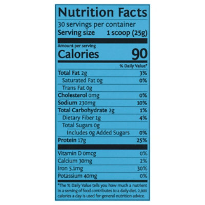 Sunwarrior Warrior Blend Vanilla - 1.55 LB - Image 3