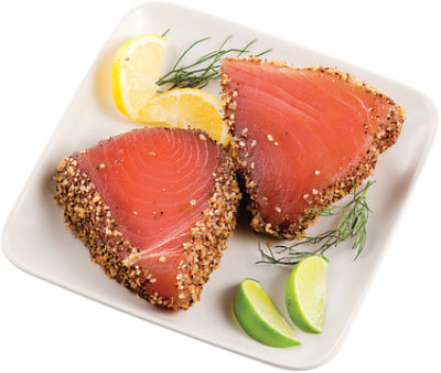 Tuna Steak Pepper Crusted - 6 OZ - Image 1