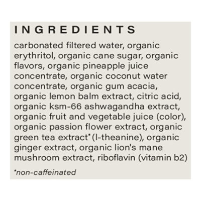 Hiyo Non Alcoholic Mocktail Pineapple Coconut - 12 OZ - Image 4