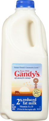 Gandy's 2% Reduced Fat Milk - 64 Oz - Image 2