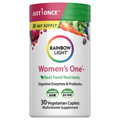 Rainbow Light Vibrance Multivitamin Womens One 30 Capsules - 30 CT - Image 1