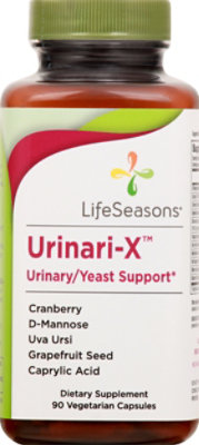 Life Seasons Urinari-x Urinary/yeast Support - 90 CT - Image 2