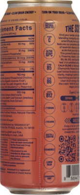 Brainwater Calm Peach Chamomille Rtd - 16 OZ - Image 4