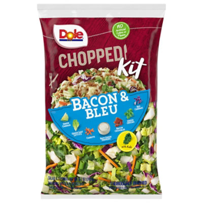 Dole Chopped Salad Bacon And Blue Kit - 1EA