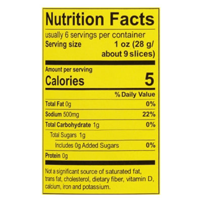 Mt Olive No Heat Nacho Sliced Jalapenos - 12 OZ - Image 4