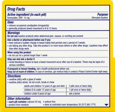 Perdiem Laxative Overnight Relief - 60 CT - Image 3
