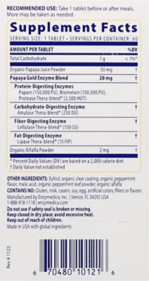 Enzymedica Papaya Gold - 60 CT - Image 5