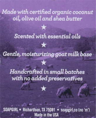 Soapgirl Goat Milk Bar Lavender - 5OZ - Image 5