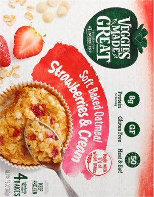 Veggies Made Great Strawberries & Cream Soft Baked Oatmeal - 12 Oz - Image 5